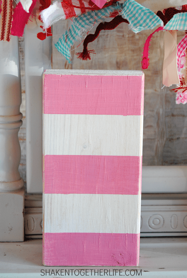 Valentine Wood Blocks