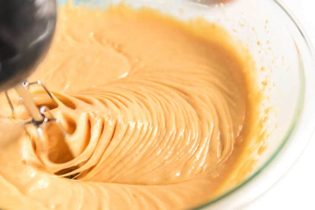 orange creamsicle poke cake batter