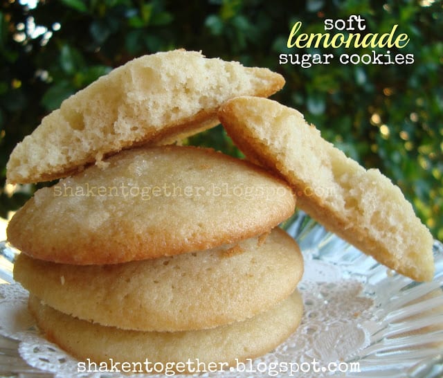 Soft Lemonade Sugar Cookies