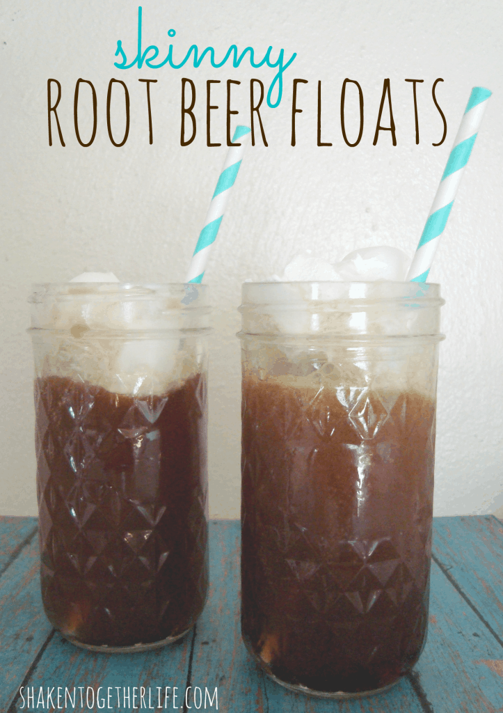 skinny root beer floats at shakentogetherlife.com - only 1 WW point!