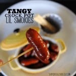 Easy recipe for tangy crock pot Lil Smokies