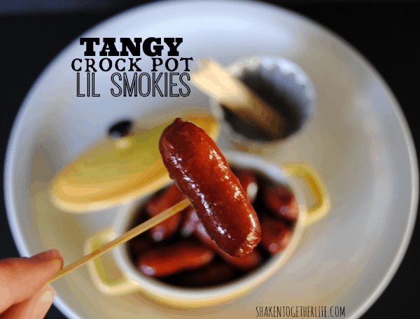 Easy recipe for tangy crock pot Lil Smokies