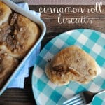Easy pecan cinnamon roll biscuits - these start with refrigerated biscuits!
