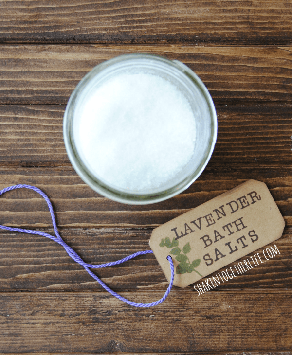 Relaxing Lavender Bath Salts – Only 2 Ingredients!