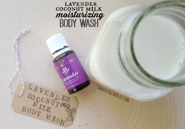 I absolutely LOVE making my own body wash and this moisturizing version with lavender and coconut milk is SO awesome!
