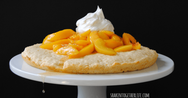 Peach shortcake - the perfect Summer dessert!