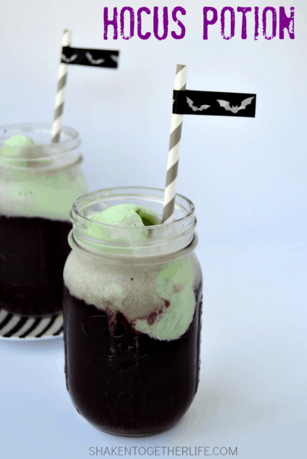 Hocus Potion - a super easy Halloween drink!