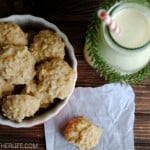 No Bake Eggnog Cookies are so easy to stir together and just taste like the holidays! These are a great addition to your cookie plates!