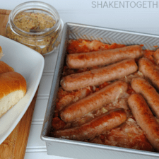 Baked Brats & Sauerkraut-image