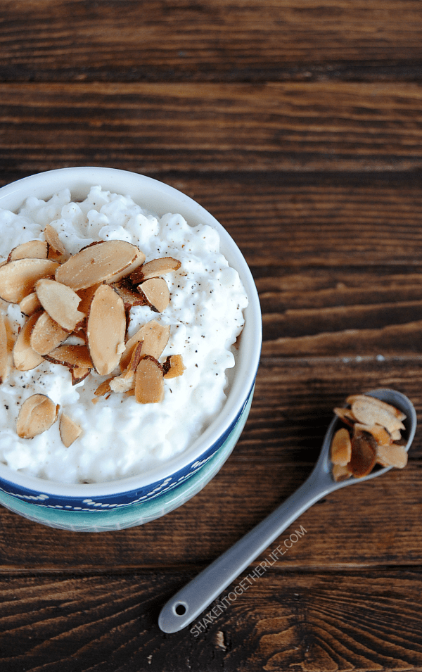 Toasted Salt & Pepper Almonds are the perfect crunchy topping for salads and snacks!