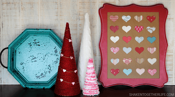 Raid your scrapbook paper stash, grab a heart shaped punch and make this Easy Valentine Heart Specimen Art!
