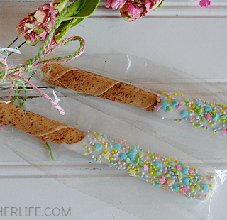 Chocolate Covered Cookie Sticks - quite possibly the most delicious no bake treat I have ever made!