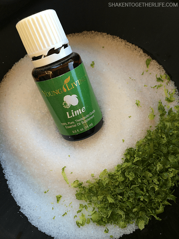 Make your own lime salt with just 3 ingredients! Perfect for margaritas, homemade tortilla chips, on a baked potato, sprinkled on roasted vegetables and more!