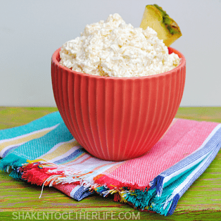 Hawaiian Rice Pudding is loaded with rice, pineapple and coconut, stirred into sweet fluffy whipped topping! It's a perfect classic Summer no bake dessert!