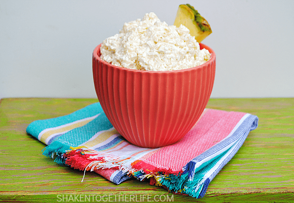 Hawaiian Rice Pudding is loaded with rice, pineapple and coconut, stirred into sweet fluffy whipped topping! It's a perfect classic Summer no bake dessert!