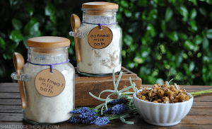 Chamomile Lavender Oatmeal Milk Bath - soothing and pampering and perfect for gifts!