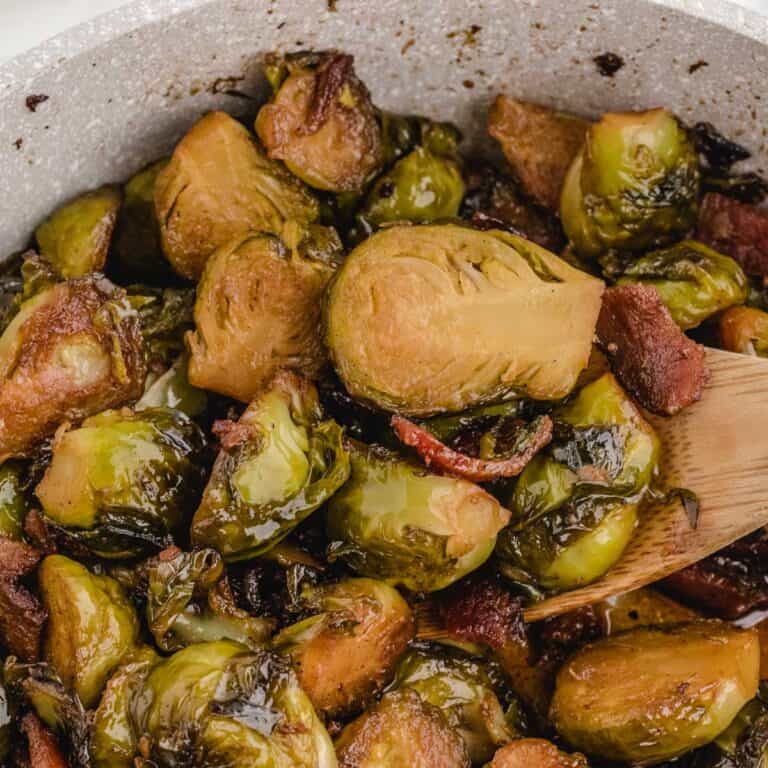 Brown Sugar Brussels Sprouts