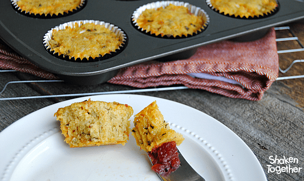 Leftover Thanksgiving stuffing? Give it a tasty makeover with Cheesy Stuffing Muffins! Just add 3 ingredients and bake until golden brown and crispy!