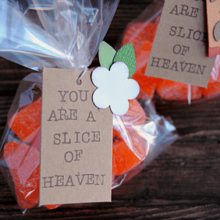 Quick and easy Orange Slice Valentines!