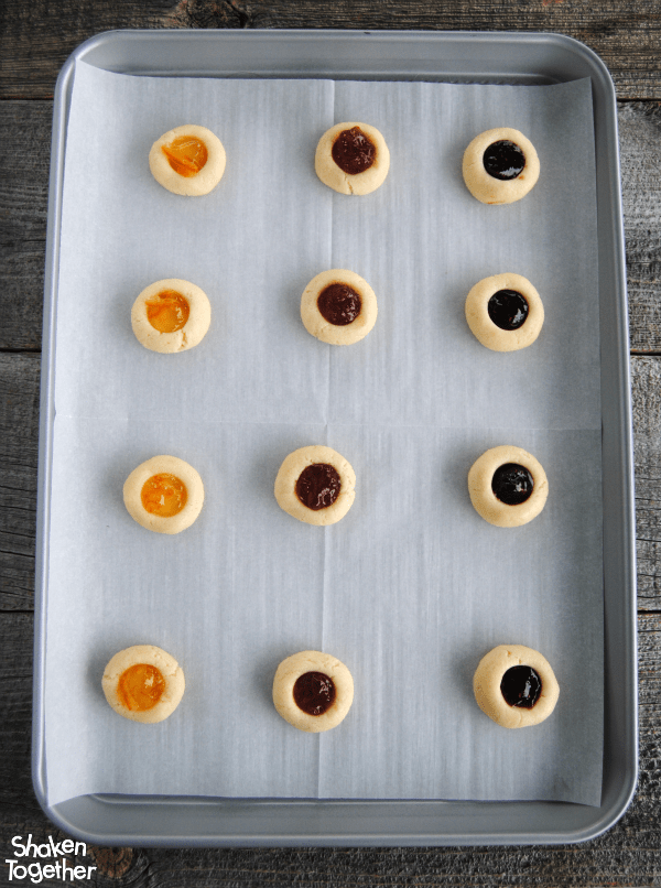 The best part of our Jam Thumbprint Cookies? The jam!