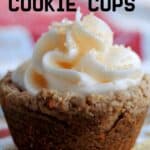 carrot cake cookie cup