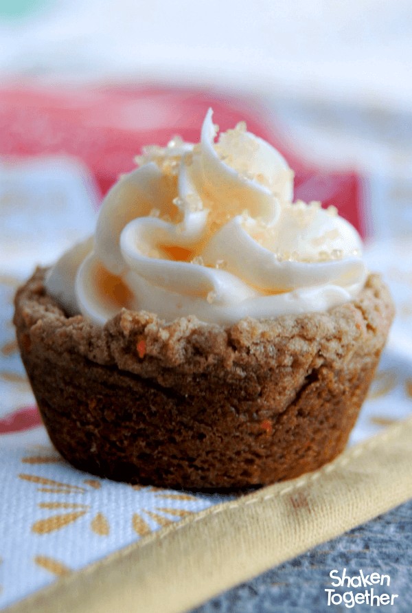 Carrot Cake Cookie Cup