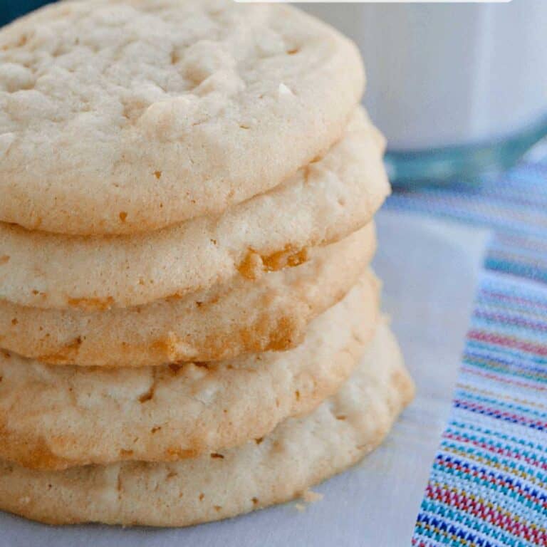 Lemon Coconut Sugar Cookies