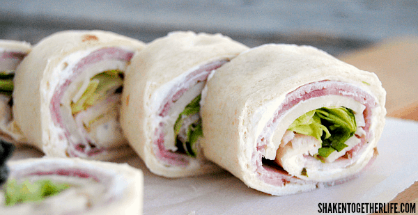 Ham & Cheese Roll Ups - little slices of flavorful layers! Great alternative to a sandwich!
