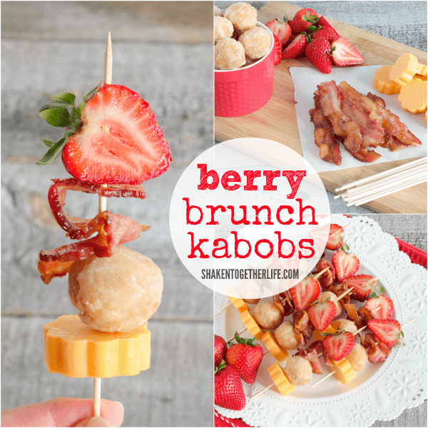 Berry Brunch Kabobs collage