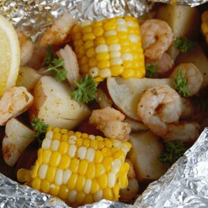 shrimp boil in foil packet