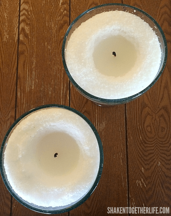 Easy DIY Margarita Scented Candles - follow basic safety tips while burning!