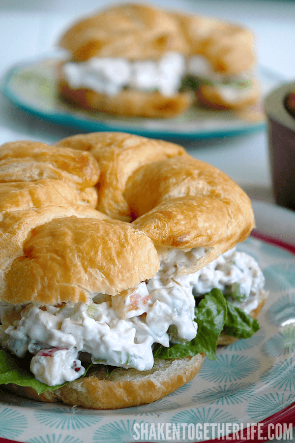 Grandma's Secret Ingredient Chicken Salad Recipe - the secret is in that cool, creamy dressing. And you are going to LOVE it!