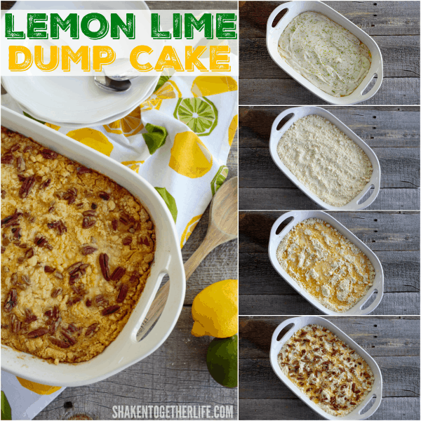 Lemon Lime Dump Cake is a delicious citrusy dessert that will wow your family and friends!