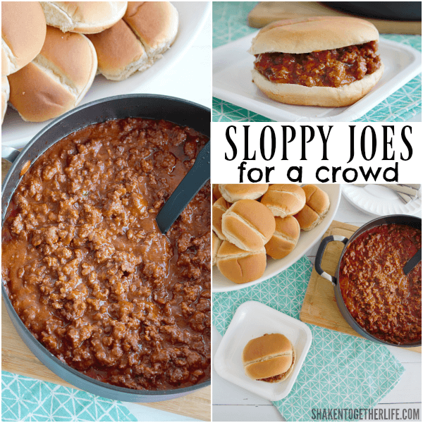 Need a big batch, budget friendly recipe? Try our Sloppy Joes for a Crowd!