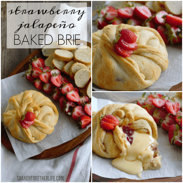 With just 3 ingredients, our Strawberry Jalapeño Baked Brie will be your new favorite go-to appetizer!