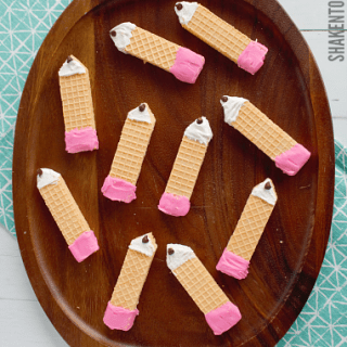 Our Sugar Wafer Pencil Cookies are such an easy (delicious!) way to say hello to a new school year!