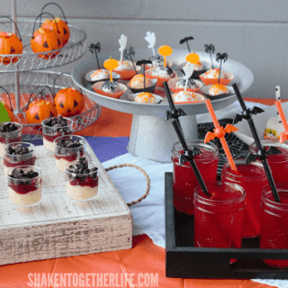 Our Frightfully Festive Halloween Dessert Bar is the perfect way to treat your guys and ghouls this Halloween! No bake desserts makes this a no stress event!
