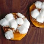 sweet potatoes topped with marshmallows