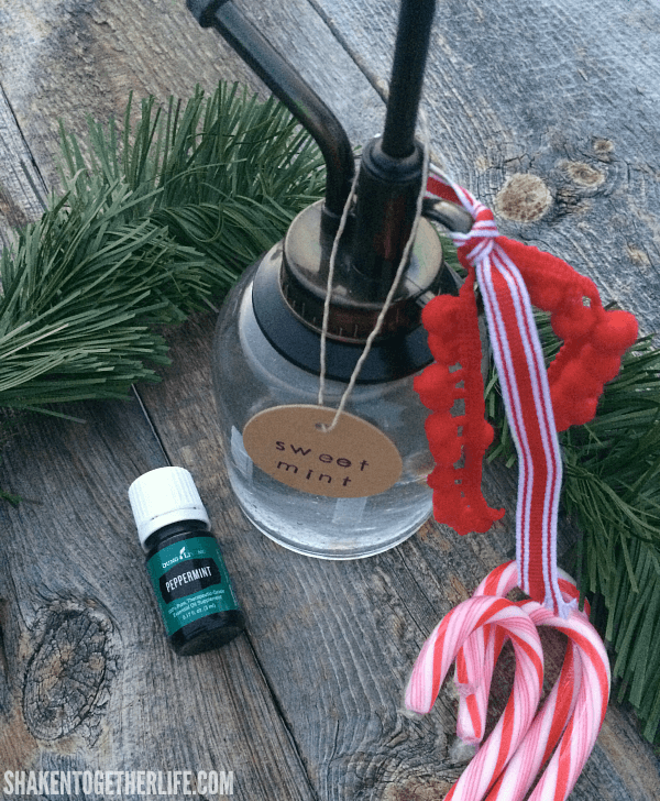 Sweet Mint is one of my favorite Holiday Room Spray recipes made with essential oils! The blend of peppermint and vanilla smells so good!
