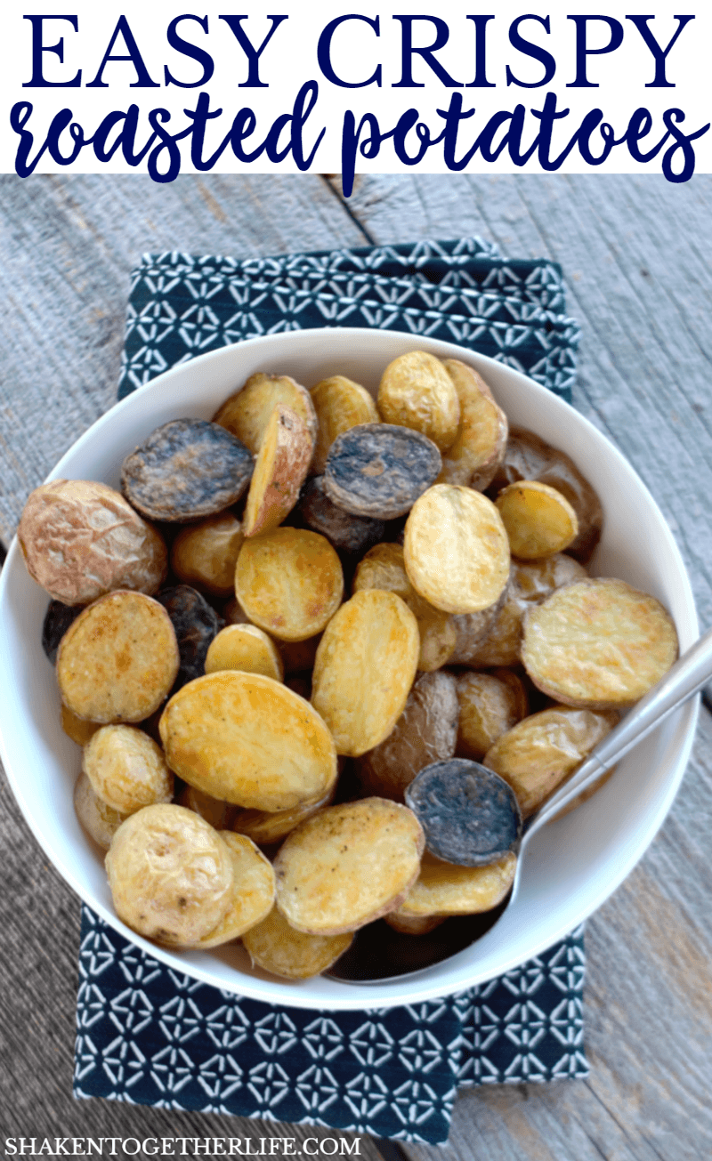 Super simple recipe for classic Crispy Roasted Potatoes!