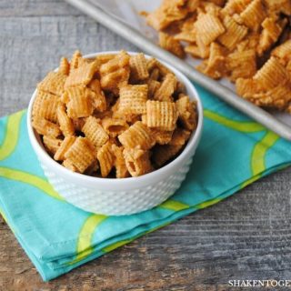 Chewy Butterscotch Chex Clusters are an easy no bake treat with BIG butterscotch flavor!