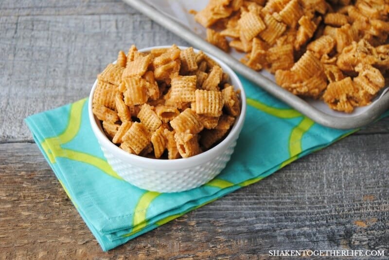Chewy Butterscotch Chex Clusters are an easy no bake treat with BIG butterscotch flavor!