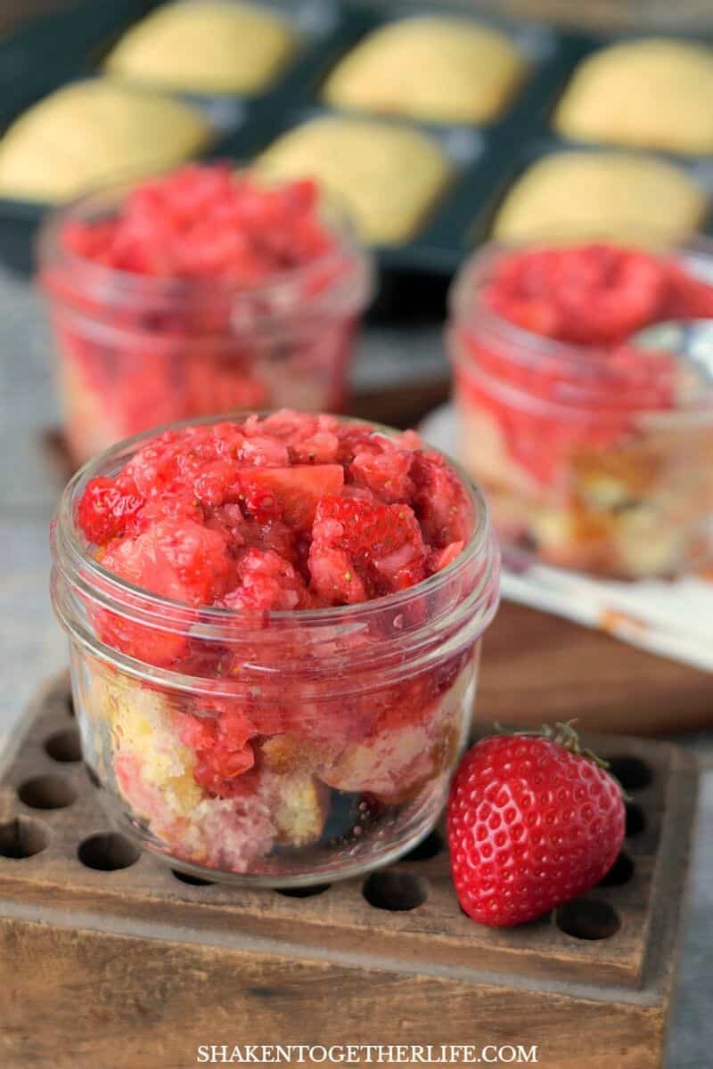 Cornbread Strawberry Shortcake is a fresh twist on a classic Summer favorite!