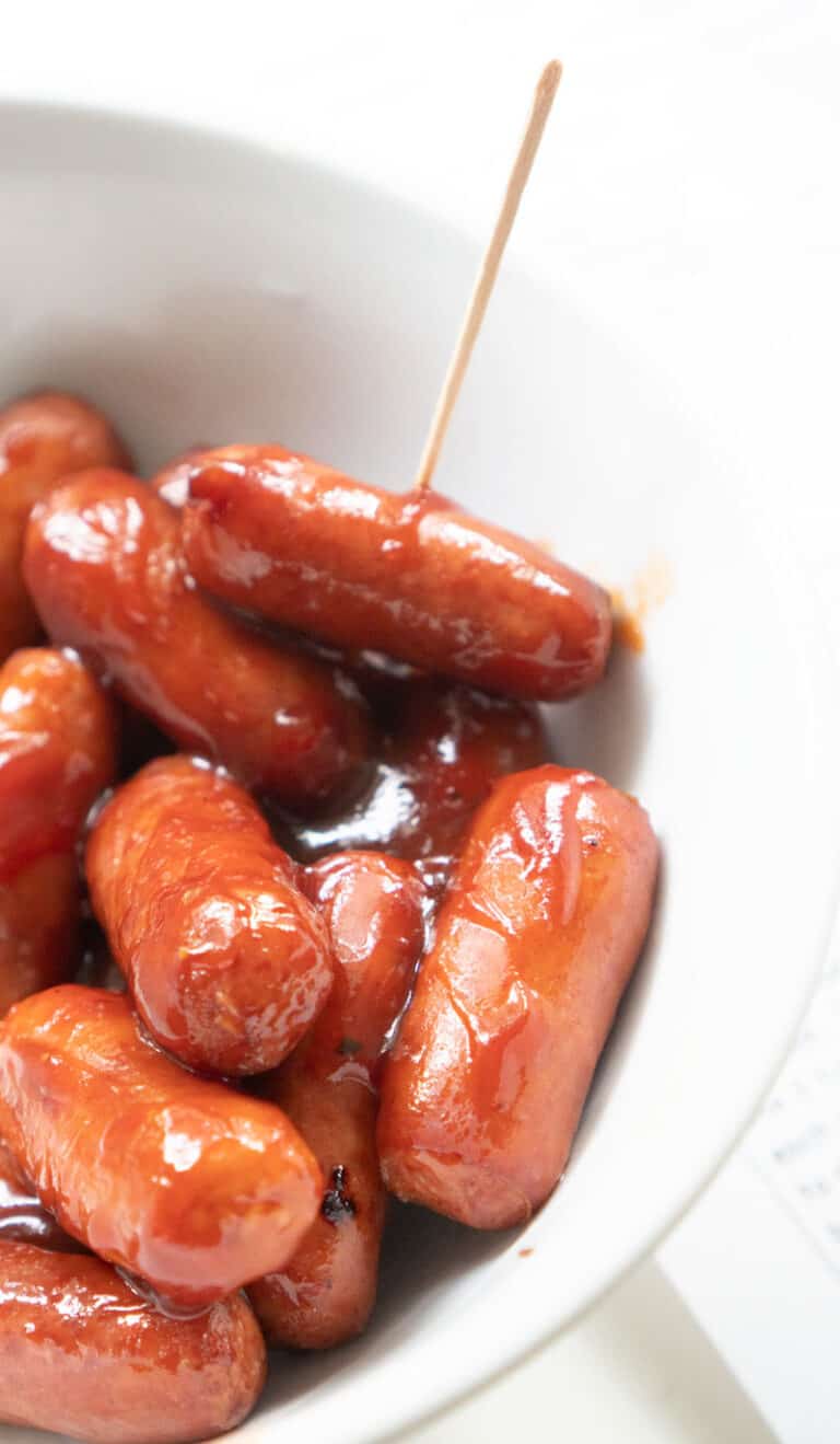 Orange BBQ Little Smokies – 3 Ingredient Appetizer