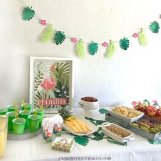 Grab your gal pals and throw a bright and festive Tropical Summer Craft Party! From food to decorations to 4 easy craft projects, this post has all the information you need to host a Summer craft day for the girls!