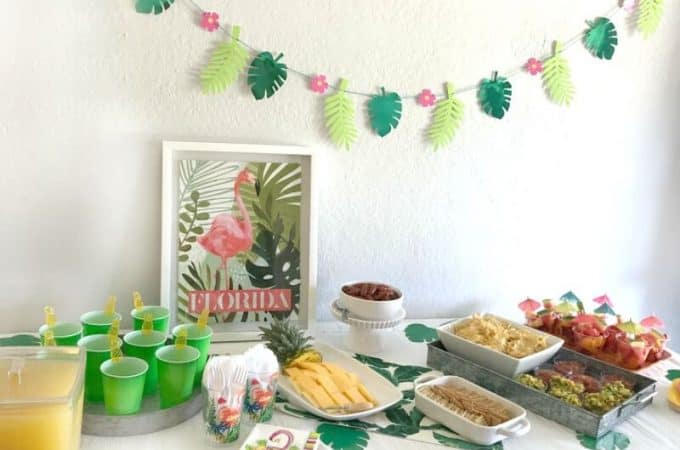 Grab your gal pals and throw a bright and festive Tropical Summer Craft Party! From food to decorations to 4 easy craft projects, this post has all the information you need to host a Summer craft day for the girls!