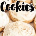 eggnog cookie closeup