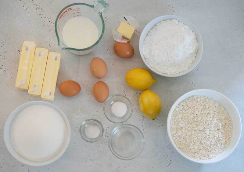 lemon cake ingredients