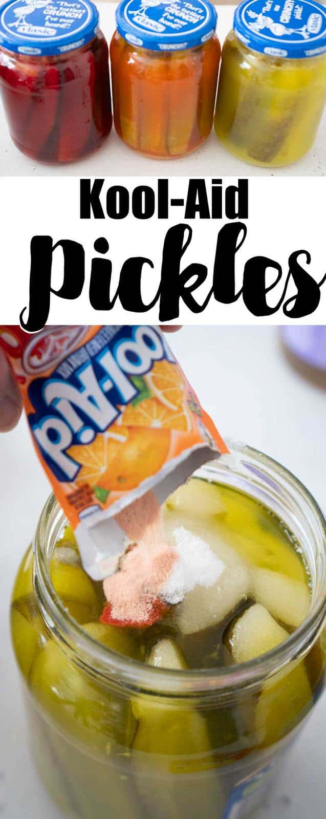 Kool Aid Pickles Shaken Together