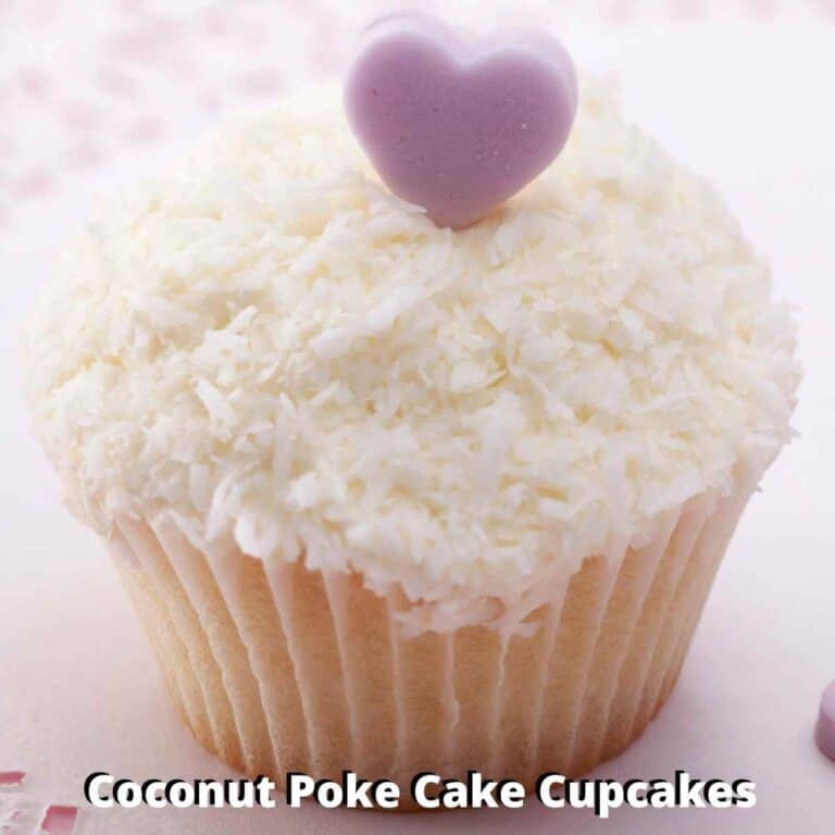 Coconut Cream Poke Cake Cupcakes